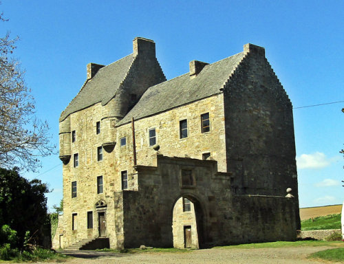 scotianostra:Midhope Castle on Hopetoun House Estate.This 16th Century Tower House is now a shell bu