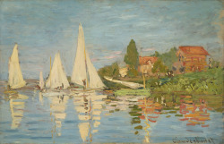 claudemonet-art:Claude Monet - Regatta at