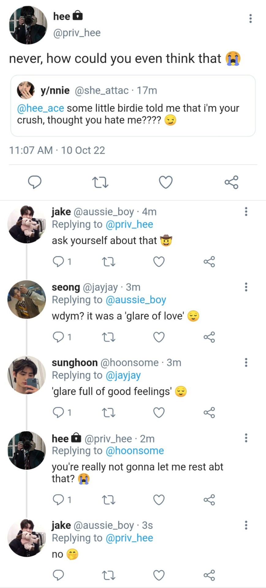 CURIOUS CAT Ignore Me