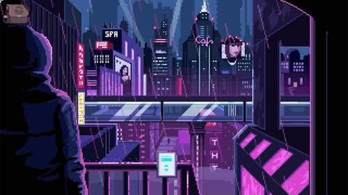 VirtuaVerse is out! I played through the first couple of hours last night and it’s as cyberpunky as 