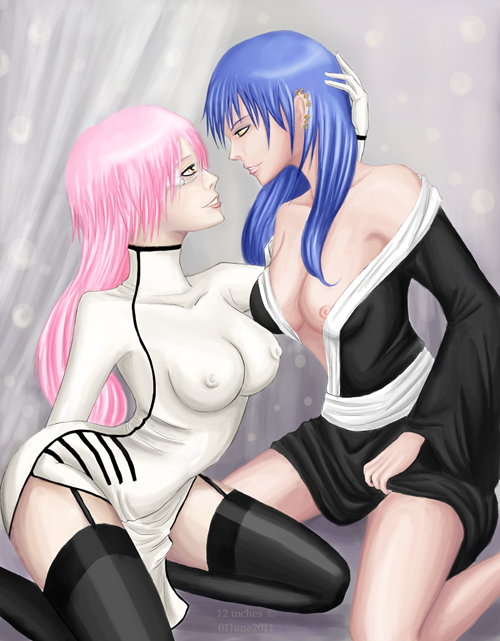 nsfw-lesbian-cartoons-members:  Lesbian Bleach Request Filled Source Image_fap -Ballos