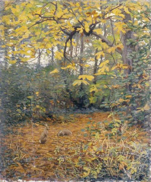 Chestnut Wood -  Woodbine Kendall HinchliffBritish 1874-1915