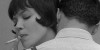 twistedxxwords:Anna Karina / Jean-Luc Godard 