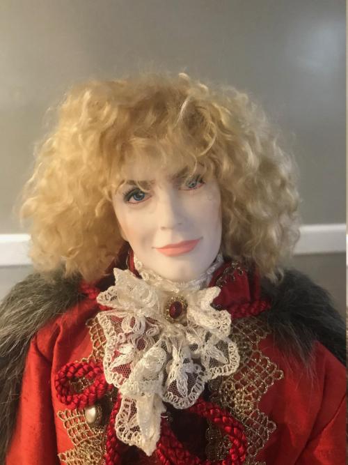 Lestat doll for sale on Etsy from NACollectiblesNY$499.00Lestat stands dramatically draped in his fu