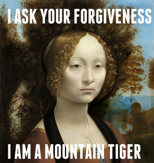 marginaliant: Ginevra de Benci - Leonardo Da Vinci “After you interact with Ginevra de Benci l