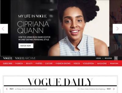heyfranhey:
“Our girl Cipriana of the Urban Bush Babes is on Vogue.com! Check out the awesome “Day In The Life“ video they filmed with her talking hair, beauty and all things fashion!
Beyond cool