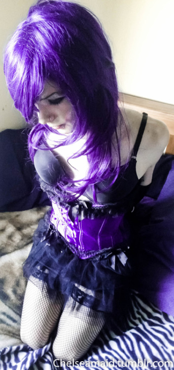 vegastglvr: wannabe-sissy-4-sissy: chelseamaid: My new set! <3  Lovely Sexy