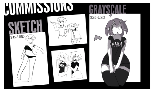 Opening comms! DM or email at nicozzard@gmail.com if interested!(Will draw almost anything except fo