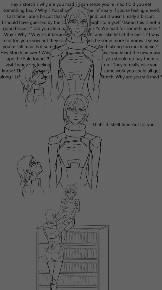 I've Been Giggling Like An Idiot Thinking Of This, Enjoy This Doodle !