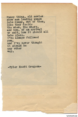 domme-chronicles: tylerknott: Typewriter