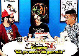 mingrose:  [x] You fit in at SourceFed when you start a Table Talk with that line.
