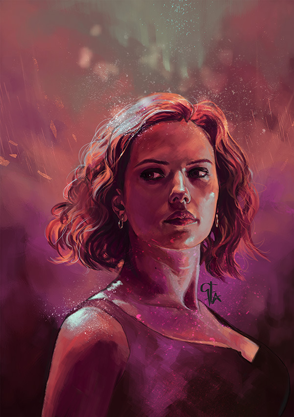 eatsleepdraw:  Ms Romanoff. More of my work here! Georgina Elizabeth