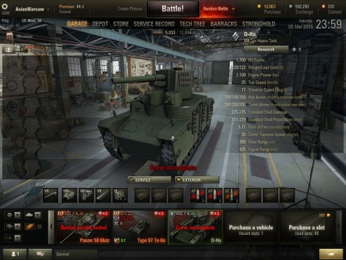 Making another review. This time on the O-HoThe O-Ho tier 8 Japanese heavy tank is considered one of