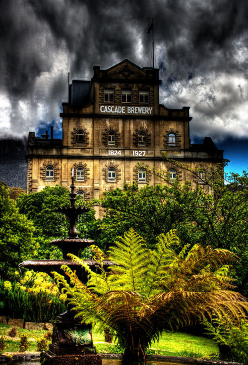 evilbuildingsblog:  The oldest brewery in Australia, Cascade Brewery in Tassy, 1824.