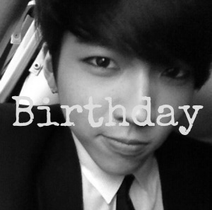 hamstersnugglegyu:  Happy Birthday Woohyun~^^ &lt;3 