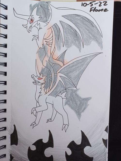 Inktober 5 - Flame