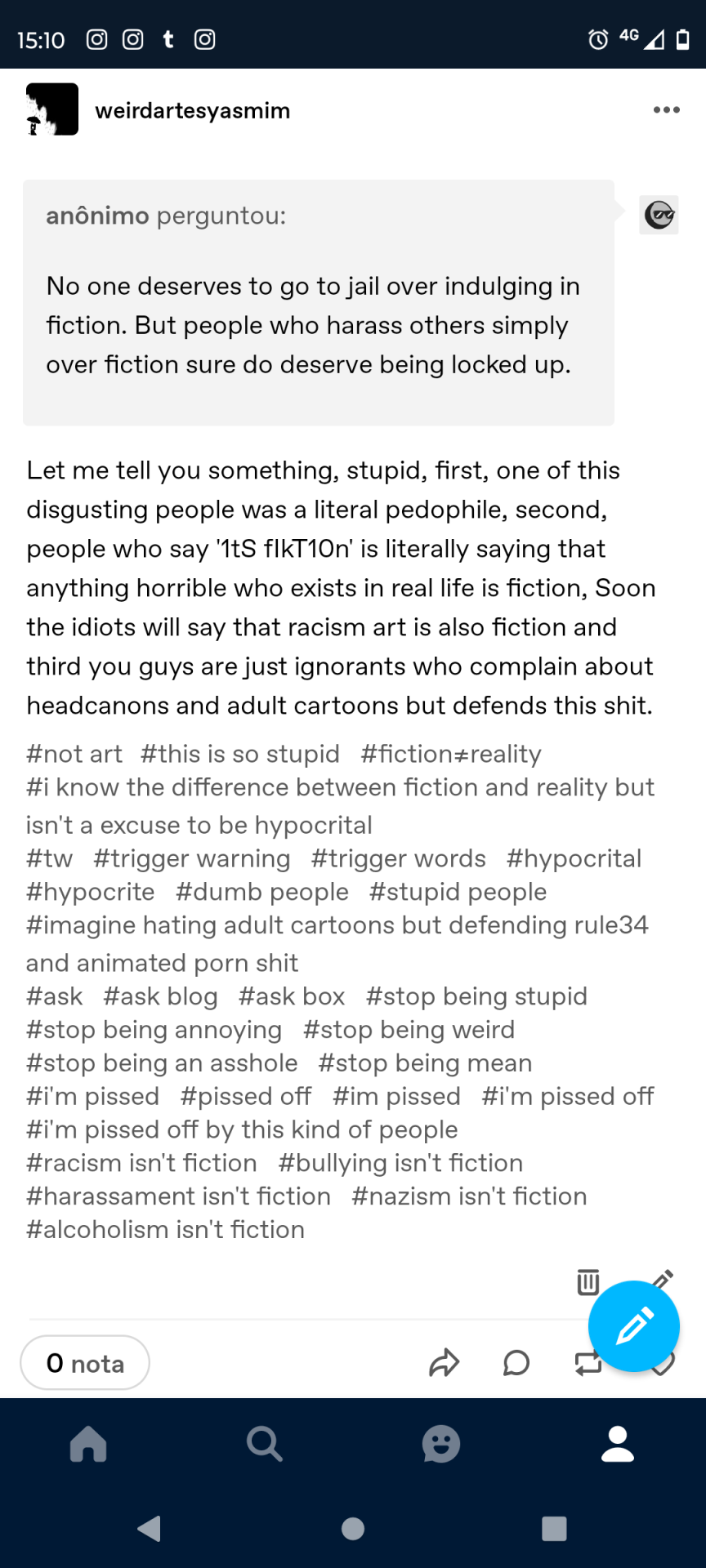 Look, The Anonymous Who Said This Doesn't Know The Problem Is These People Believe It's A Good Idea To