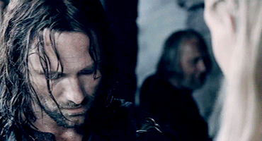 victaerion:lotr meme: Seven friendships/otps [1/7] → Aragorn & Legolas We thought you were dead.