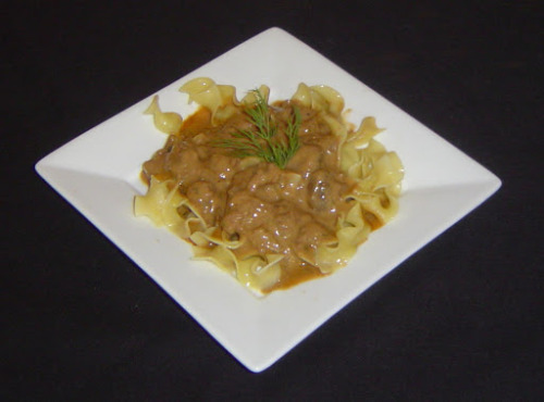 Beef Stroganoff