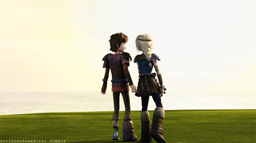 httydofdreamworks:Hiccstrid - Then and now