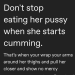 kinkydaddyx:If you stop after she cums you don’t know what you are doing 