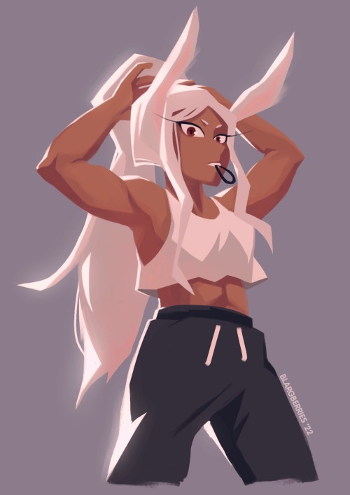 hear me out…….. ..ponytail..