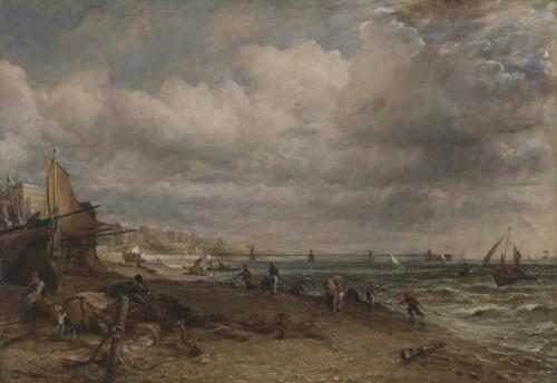Chain Pier, Brighton, John Constable, 1826, TatePurchased 1950Size: support: 1270 x 1829 mm frame: 1