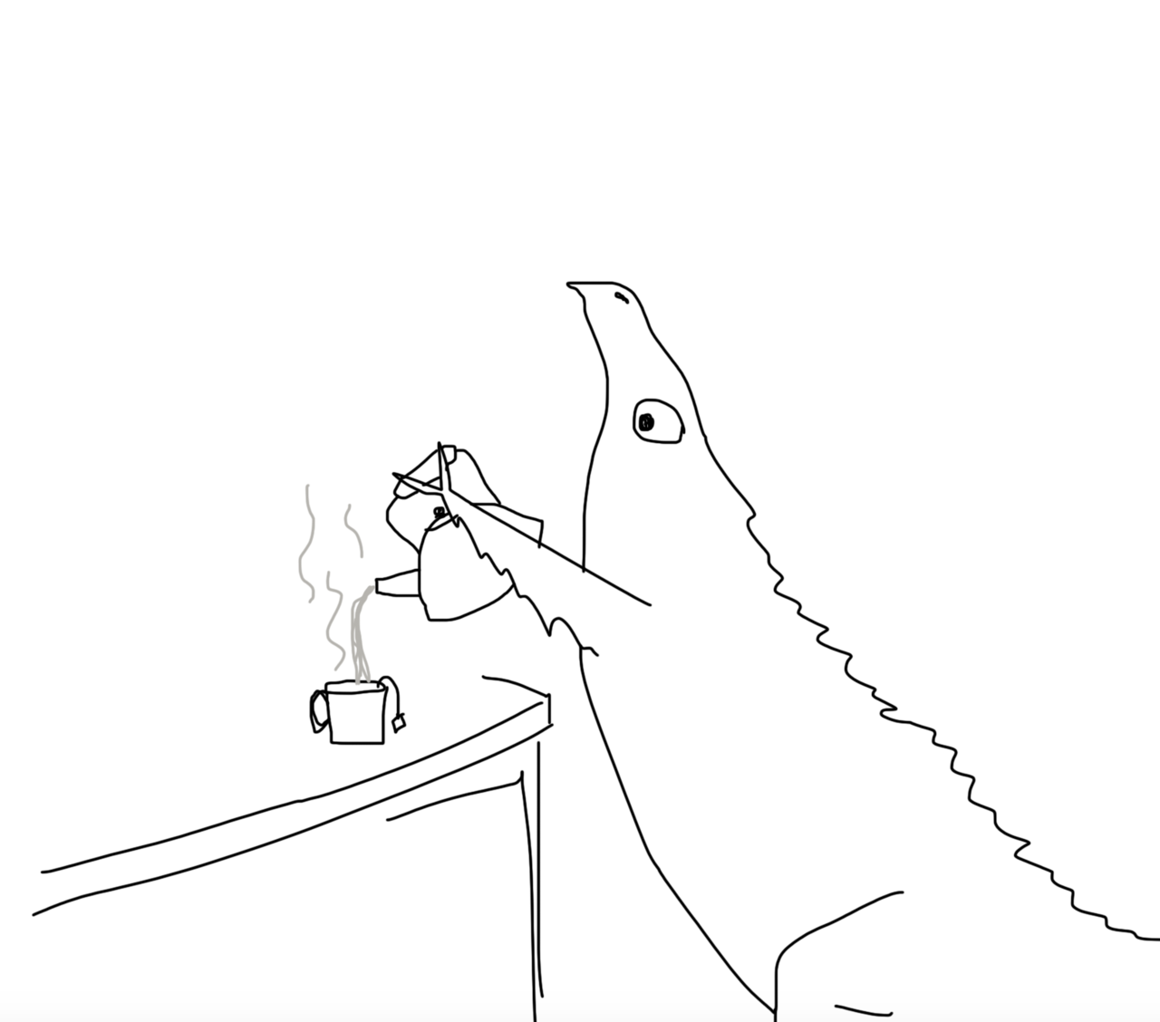 shittydinosaurdrawings:true story that hapen today.