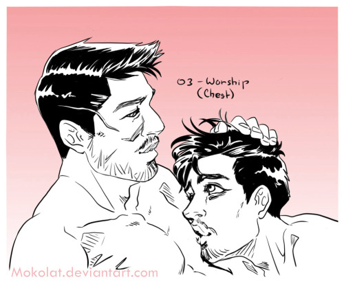 mokolat: Kiss Art February ♥ Special Kliego! ♥Prompt 23 - Kiss on corner mouth Kiss on