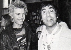 hellyeahbillyidol:  Billy Idol with Keith