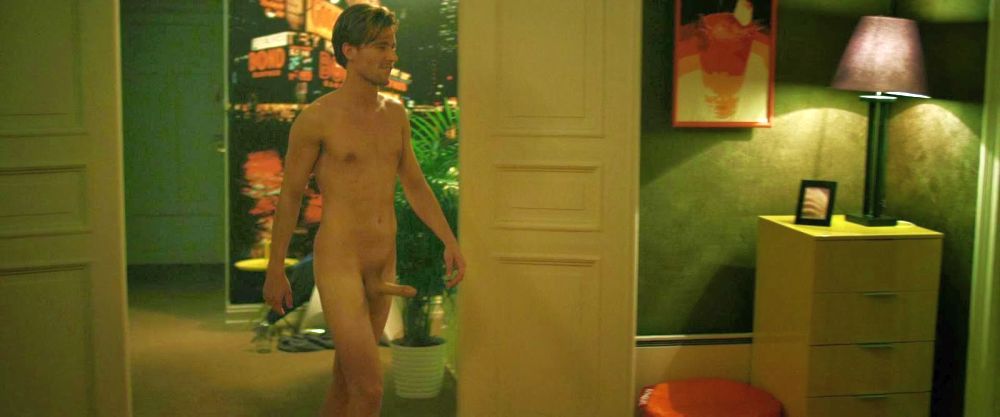 Male Star Anders Rydning naked in the film “Pornopung” (2013)