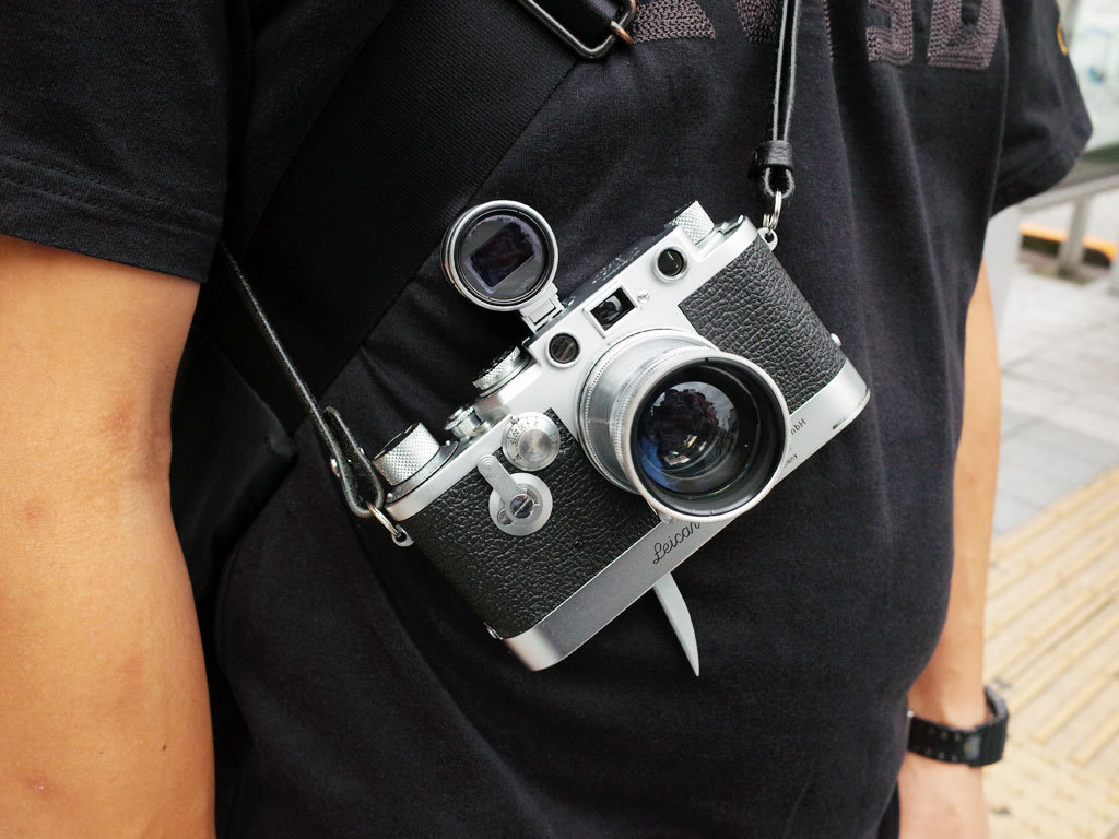 tokyo camera style — Ueno Leica iiif with 50mm f2 Summitar lens,