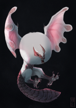 senkkeidraws:my rendition of paolumu from monster hunter