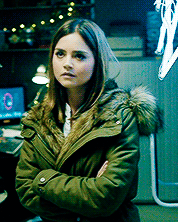 elena-gilbert:  Clara + crossed arms