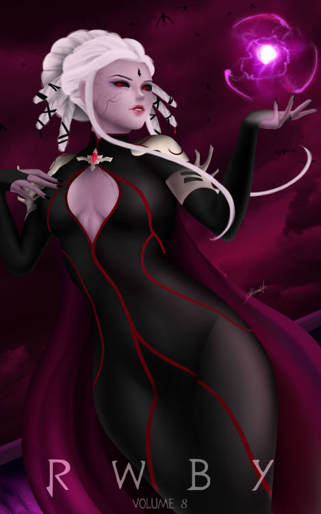 Salem Poster (RWBY Volume 8) by Xoozle-Art My painting of the evil witch Salem, the main antagonist 