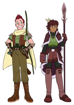 rjdrawsstuff:  sakisketches:  REMEMBER THIS AU??? Took me 2 years, but I’ve finally got everyone’s designs roughed out for my RPG AU!! Some designs gave me a lot of trouble, so I’ll probably change a few in the future, but for now, they’re all