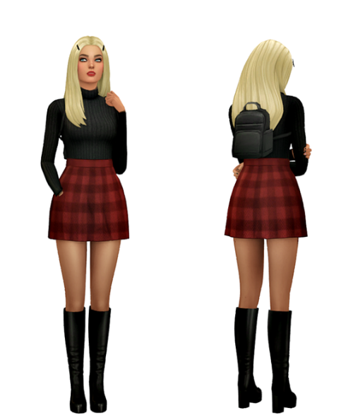 TS4 F/W Maxis Match Lookbook Skin / Face / Hair / Eyebrows / Eyes / NosemaskClothing - Fullbody Ay