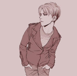 arseniks:  I can’t stop drawing 1994!Levi