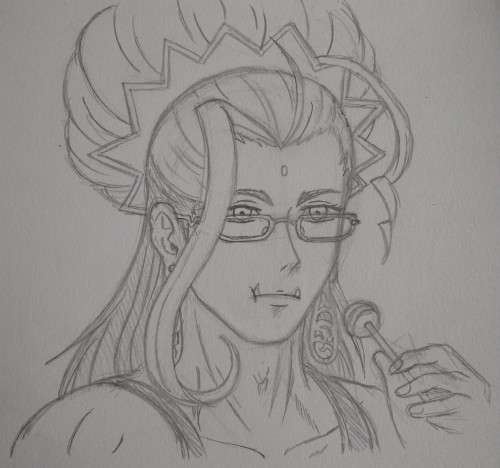 I've Wanted To Draw Buddha After Rewatching Record Of Ragnarok.