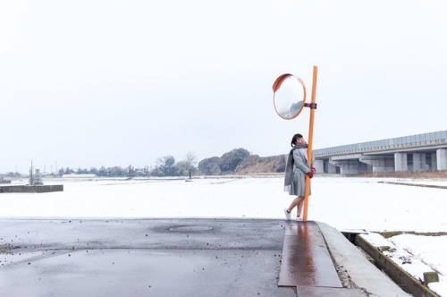 #portrait #photograph #photoshoot #japanese #japaneseview #schooluniform #girl #winter #架空荘 #kakuuso