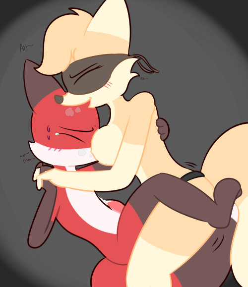 mrdegradation:Two besties having a peg Mmnf~