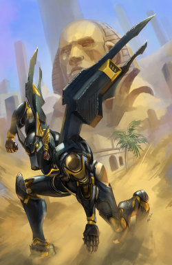 Pharah by StuartHughe 