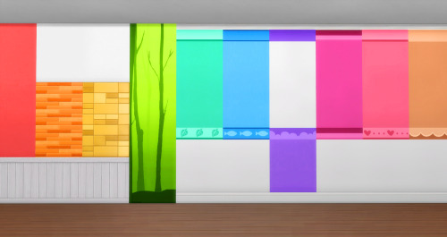 Parenthood Walls in Sorbets RemixUpdated + expanded recolours of my ORIGINAL POST in tai’s new Sorbe