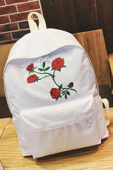 flyflygoes: New Arrival Chic Girl’s Bags  Lovely Bulldog Design Backpack  Cartoon Squirrel Print Backpack  Cute Cartoon Cat Print Backpack  Chic Floral Embroidered Backpack  Reflecting Laser Stylish Backpack Which one is your fav? Different Design!