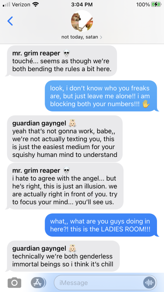 Part Four - Not Today, Satan