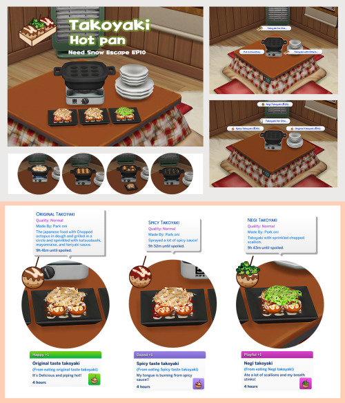 oni28:Takoyaki Hot PanNow we can taste ’Takoyaki’ at Snow Escape! How to using this