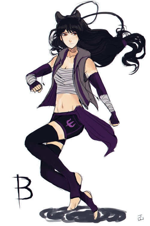 jennwolfesparreaux:  RWBY street fighter AU