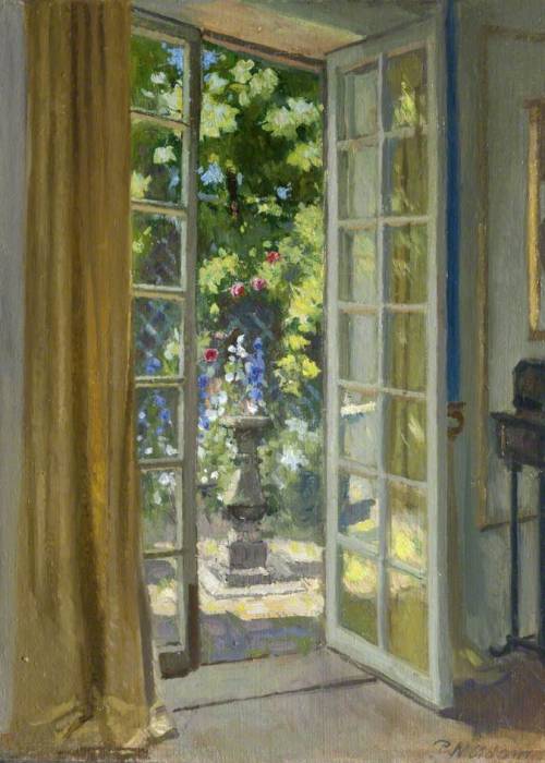 Entrance to the Studio, Ardilea -  Patrick William AdamBritish 1854-1929