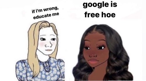 afronerdism:guccixcucci:jiinouga:I see this sentiment is lot but y’all do understand that google sho