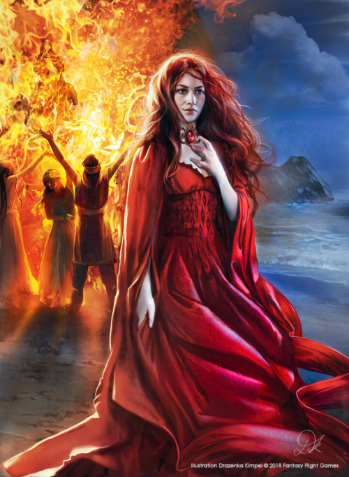 argelladurrandon: Melisandre by Drazenka Kimpel